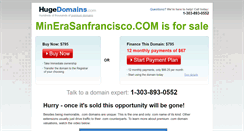 Desktop Screenshot of minerasanfrancisco.com